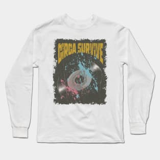 Circa Survive Vintage Vynil Long Sleeve T-Shirt